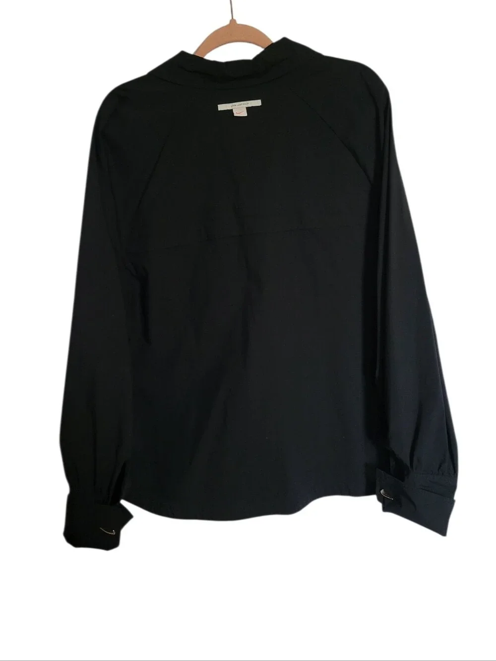 Nike Black Button Down Top